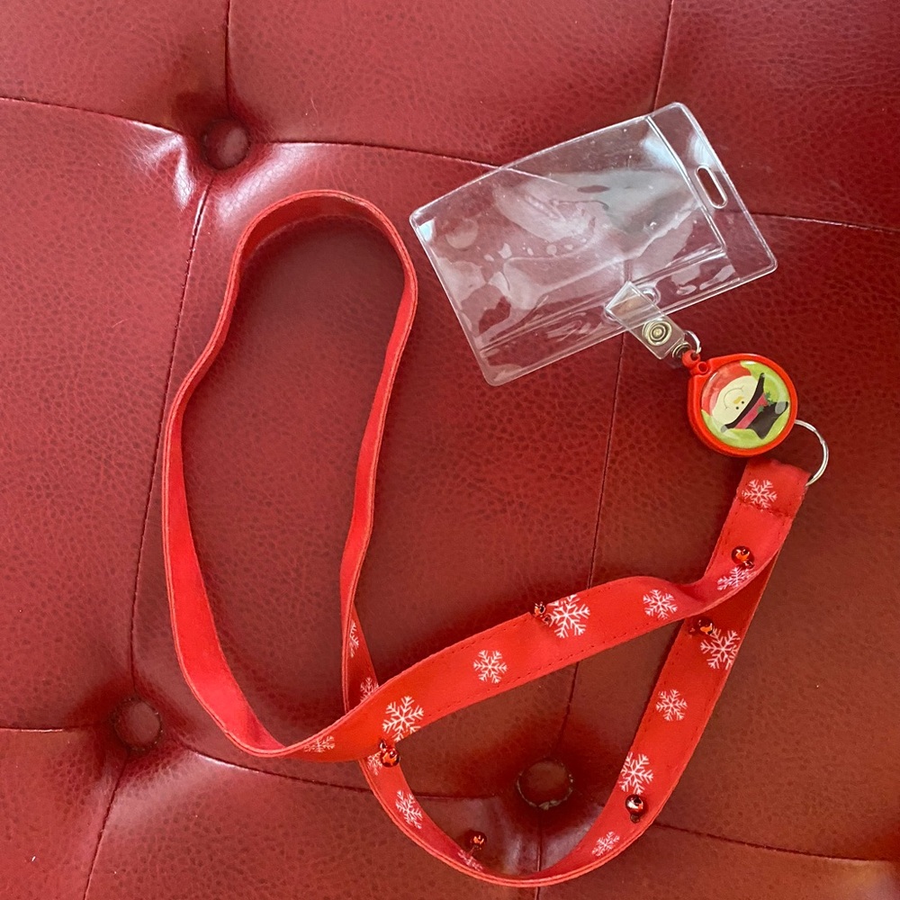 Christmas ID Card Lanyard